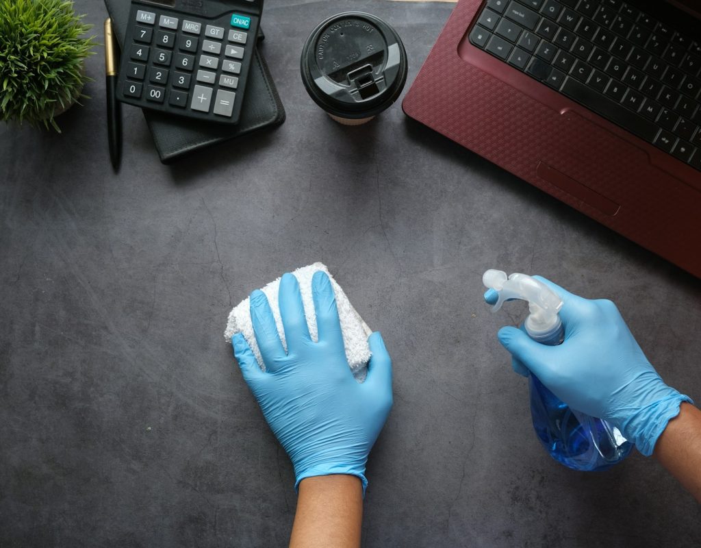 Office cleaners in Lowell AR providing spotless commercial workspace