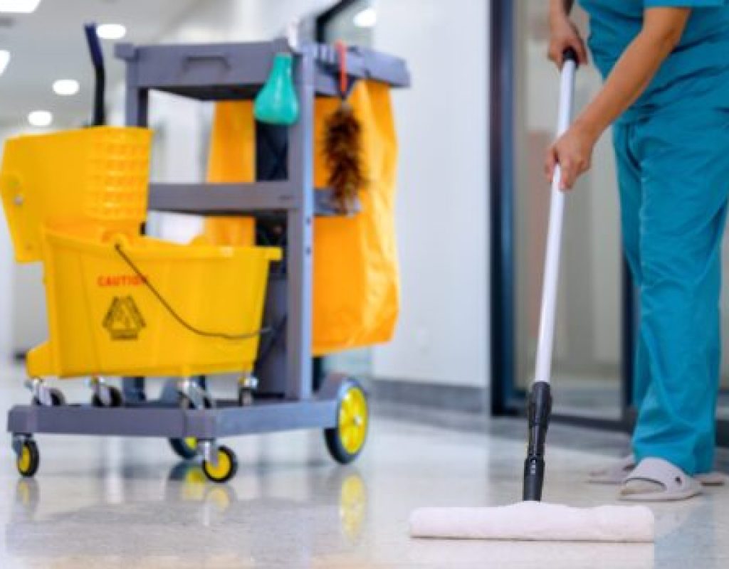 Expert day porter cleaning commercial lobby floors for Neat Commercial Cleaning