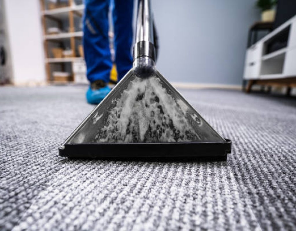 Professional carpet cleaning improving indoor air quality and cleanliness