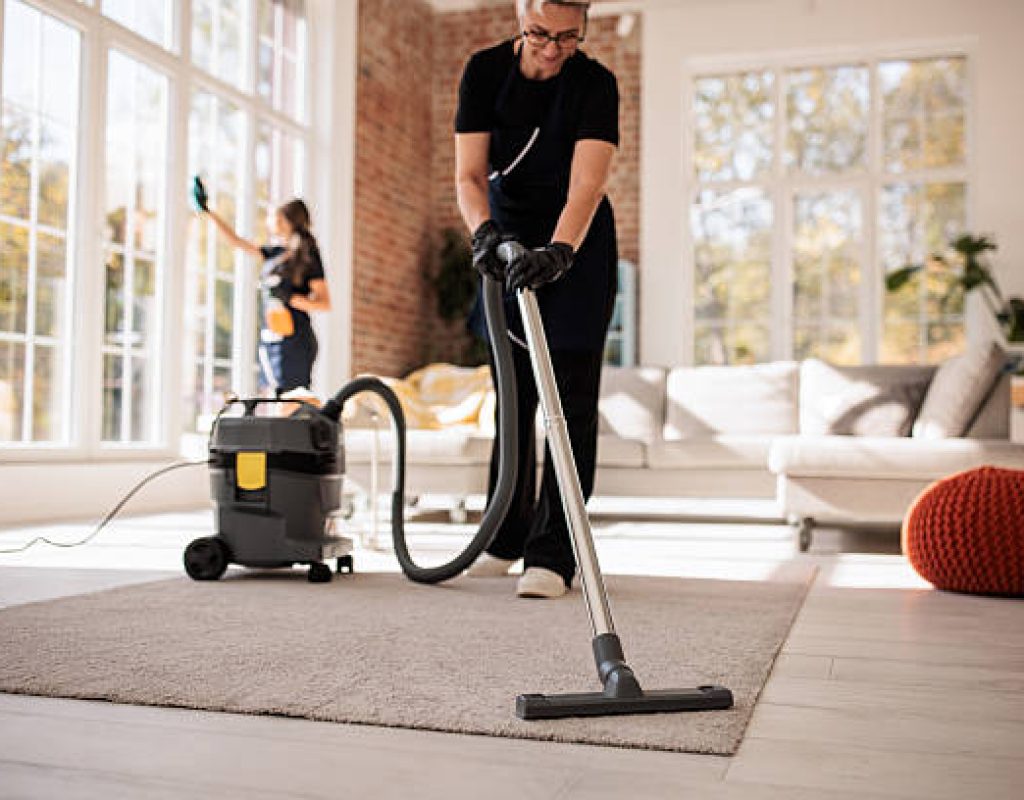 Commercial carpet stain removal service inside Tontitown AR office building