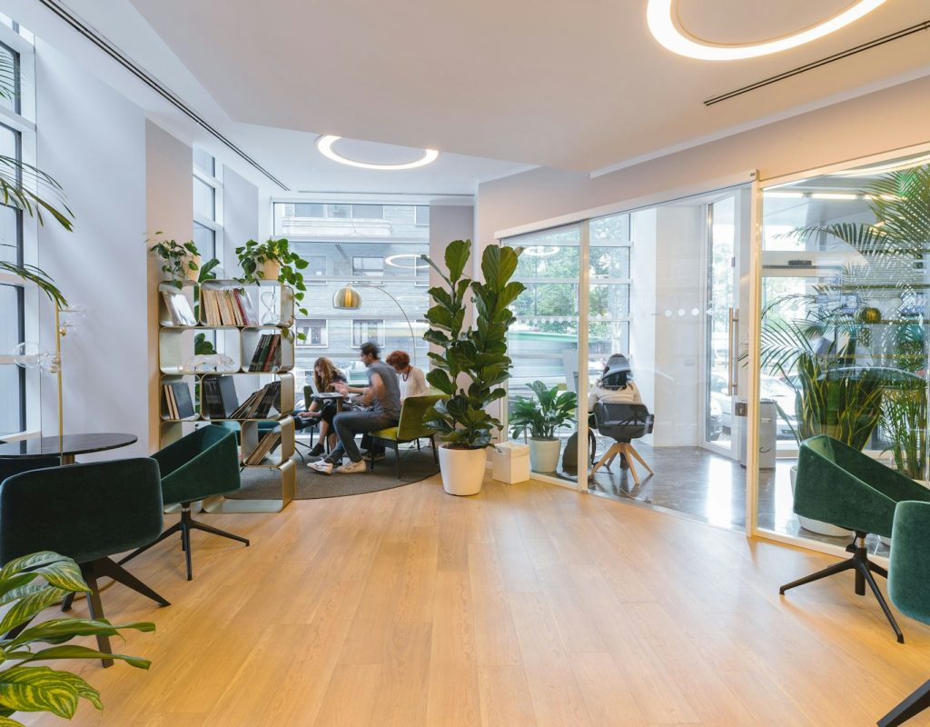 brown wooden table with chairs